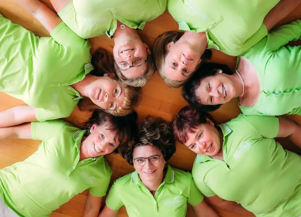 Team im Kreis
